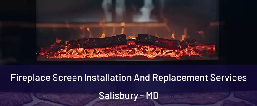  Fireplace Screen Installation And Replacement Services Salisbury - MD