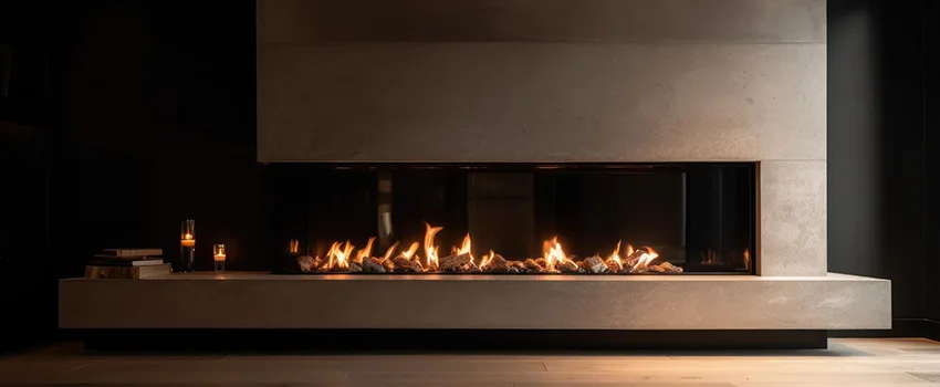 Gas Fireplace Ember Bed Design Services in Salisbury, Maryland