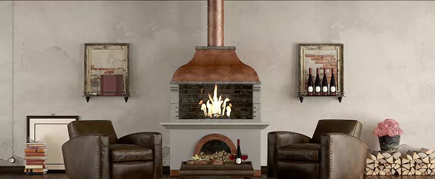 Thelin Hearth Products Providence Pellet Insert Fireplace Installation in Salisbury, MD
