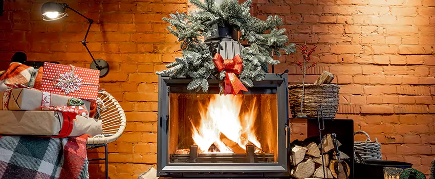 Travis Industries Linear Gas Fireplace Installation in Salisbury, Maryland