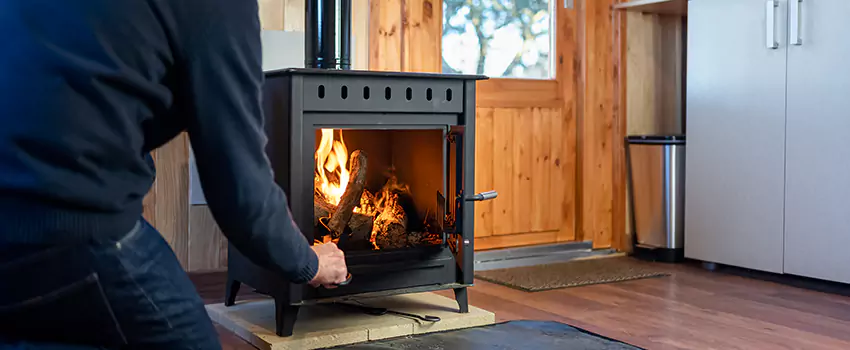 Open Hearth Wood Fireplace Installation in Salisbury, MD