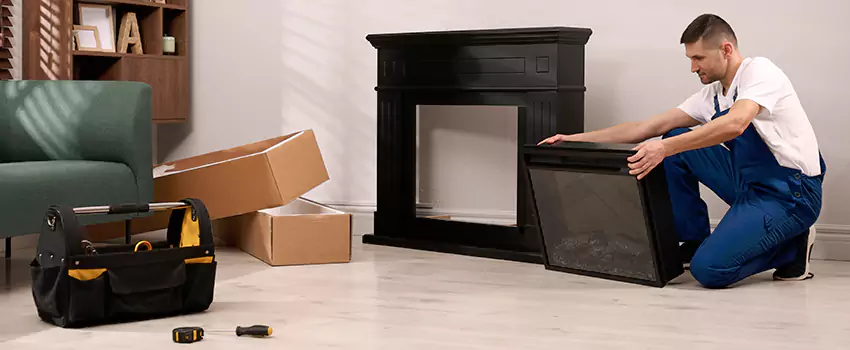 Old Rusted Metal Fireplace Repair And Replacement in Salisbury, MD